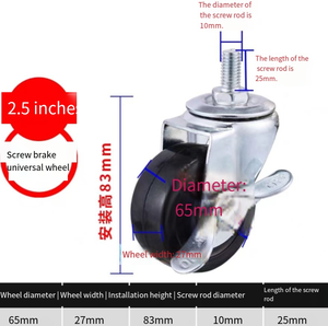 Roda dan Bantalan dari Karet dan Aluminium - Product Image 5