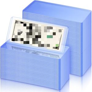 Diskon besar 300 buah lengan mata uang dengan kotak pelindung pemegang uang uang kertas dolar AS - Product Image 1