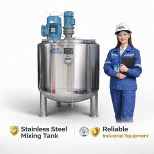 500-5000L Anti Corrosion Mixing Tank Bleach Making Machine Stirring Mixer Tank Toilet Product <b>Alkali</b> Industrial Stirrer - Product Image 1