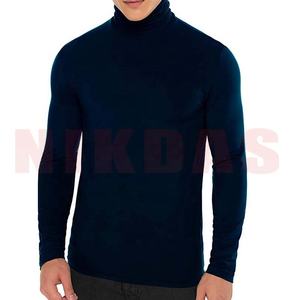 Cuello alto negro y azul, hecho a la moda, a la venta - Product Image 1