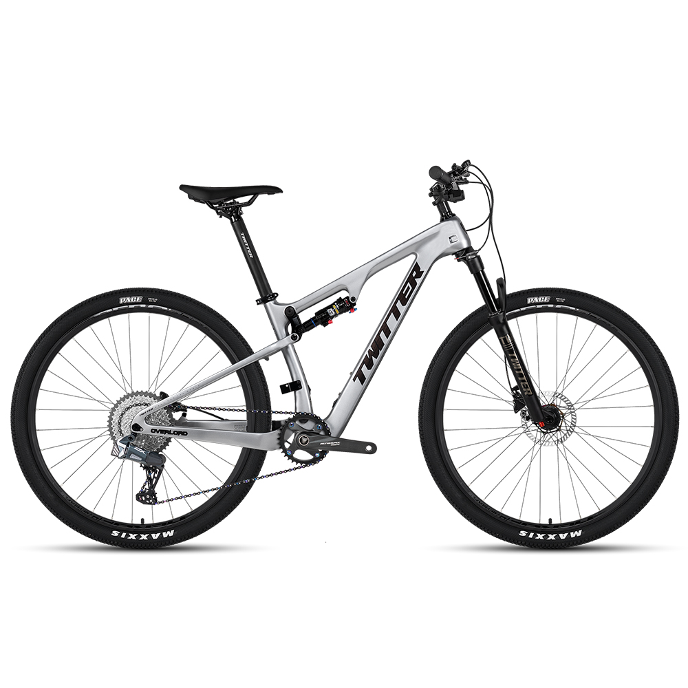 Twitter Full Suspension Carbon Mountain Bike with WheelTop EDS-13S