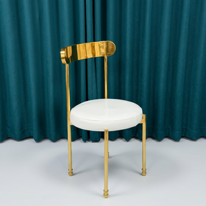 Wholesale Price Banquet Hall Furniture Stainless Steel Wedding Events Gold <b>Chairs</b> Decoration Party <b>Chair</b> - Product Image 1