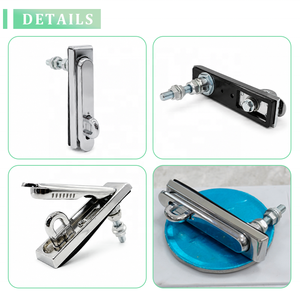 Zinc Alloy Anti-Theft <strong>Key</strong> Operated Swing Handle Electrical <strong>Panel</strong> Latch Lock 3 Point Box Padlockable 5 Year Warranty 18mm Backset - Product Image 3