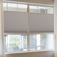Stores alvéolaires horizontaux motorisés intelligents, occultants, double couche, imperméables, anti-UV, de style moderne, sur mesure pour intérieur