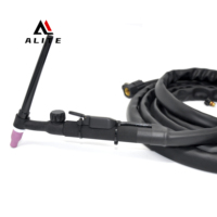 Torche de soudage TIG refroidie par air WP9 avec tête en laiton et accessoires, consommables et pièces de rechange pour torche TIG, fourniture directe du fabricant
