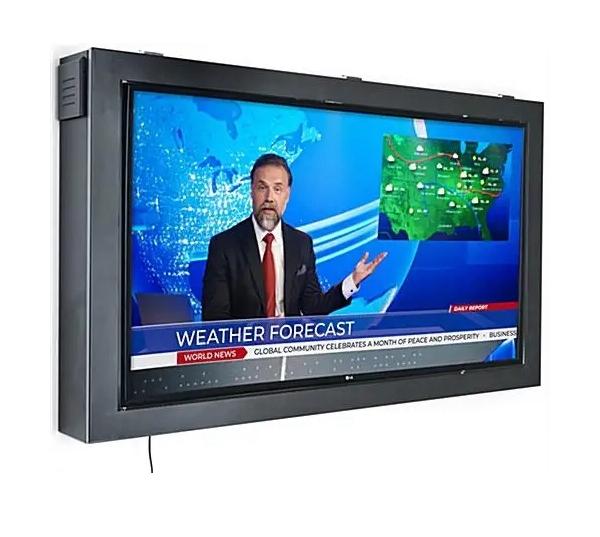 Outdoor Waterproof Galvanized Steel TV Enclosure Metal Cabinet House Display for Outdoor Use Electronics & Instrument Enclosure