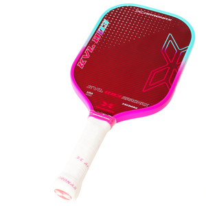 Pickleball mái chèo thermoformed usapa phê duyệt PP + EVA bọt tiêm Màu Đỏ Aramid Carbon ma sát bề mặt với bọt cạnh - Product Image 5
