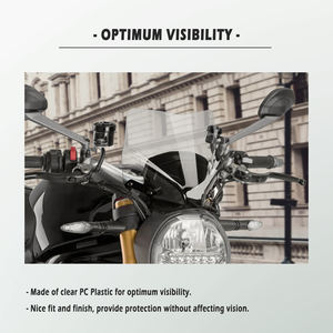 Déflecteur de pare-brise de moto pour <span class=keywords><strong>DUCATI</strong></span>, nouveau, accessoire pour voiture, pour <span class=keywords><strong>Monster</strong></span> <span class=keywords><strong>797</strong></span> M797 <span class=keywords><strong>MONSTER</strong></span> 821 M821 1200 1200S 1200R 2014 — 2021 - Product Image 4