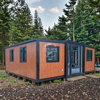 Vente chaude Maison Conteneur Extensible Maison Mobile Modulaire 20 pieds Cadre Conteneur Maison Conteneur En Acier Durable