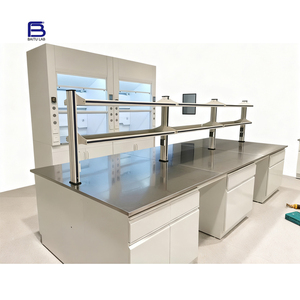 Muebles de hospital, mesa de Banco de acero inoxidable, muebles de Medicina de Laboratorio, bancos de laboratorio de trabajo - Product Image 4