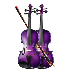 Violon en érable violet en gros, lots mixtes d'usine, pour magasins de musique, grossistes d'instruments et centres de formation, économique - Product Image 1