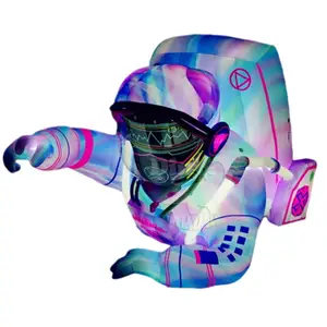 New Design Luminous Inflatable Mold Cosmonaut Advertising Inflatable Astronaut Model Spaceman For Sale