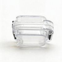 Boîte dentaire transparente en plastique pour prothèses, boîte de rangement pour couronnes et bridges, étui pour laboratoire dentaire, directement de l'usine