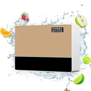 Water treatment appliances 5 stages gold color home RO purifier water filter system