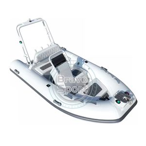 <span class=keywords><strong>Bateau</strong></span> <span class=keywords><strong>de</strong></span> pêche <span class=keywords><strong>semi</strong></span>-<span class=keywords><strong>rigide</strong></span> en aluminium ouvert <span class=keywords><strong>de</strong></span> 12 pieds Rib360 Orca Hypalon/PVC pour lac pour la dérive Activité <span class=keywords><strong>de</strong></span> plein air - Product Image 2