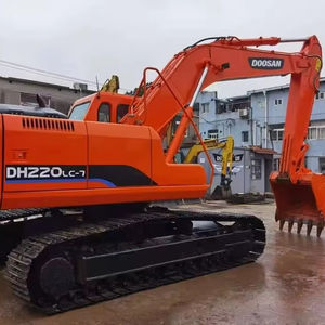 รถขุด Doosan DH220LC-7 20 ตัน มือสอง ของแท้ ได้รับการรับรองมาตรฐาน CE EMC | รถขุดไฮดรอลิกแบบตีนตะขาบมือสอง ยี่ห้อแดวู ทนทาน - Product Image 1