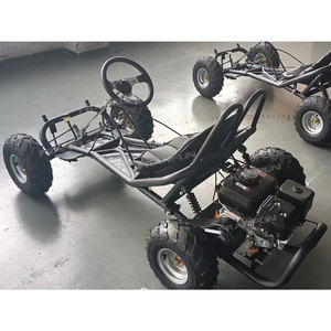 Divertimento per Tutte le Età: Go-Kart 196CC di Qualità con Trasmissione a Frizione Bagnata, Acceleratore a Pedale, Freno a Pedale, Go-Kart Chiuso per Giardino e Prato - Product Image 5