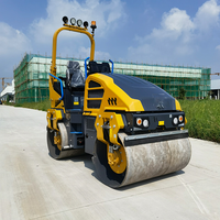 Rouleau compacteur vibrant à double tambour XD120 de 12 tonnes, nouvelle génération, avec système entièrement hydraulique, pour le compactage du sol et des routes