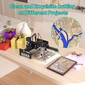 Neje เครื่องแกะสลักเลเซอร์5 E40 100W สำหรับ<span class=keywords><strong>กระจก</strong></span>สแตนเลสเคลือบโลหะหินขนาด170*170มม. เครื่องตัดไม้อะคริลิกขนาดเล็ก - Product Image 3