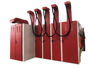 Pizza Box Machine YJA Lead Edge Feeder Automatic 3 Colors Flexo Printer Die Cutter Pizza Box Making Machine