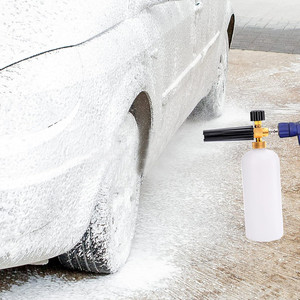 Bomba de espuma Blaster Presión manual Rociador de espuma de nieve Rociador de agua, Rociador de jabón presurizado manual Cañón de espuma <span class=keywords><strong>Lavado</strong></span> de autos - Product Image 6