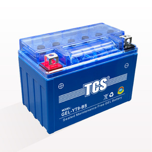 Batería de Gel de Plomo-Ácido Sellada Recargable de 12V 1.2-30 9ah para Motocicleta - Product Image 1