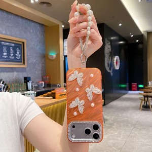<span class=keywords><strong>Coque</strong></span> de téléphone papillon 3D perlé effet ondulé électroplaqué DIY tendance <span class=keywords><strong>avec</strong></span> chaîne pour <span class=keywords><strong>iPhone</strong></span> 11 <span class=keywords><strong>12</strong></span> 13 14 15 16 17 Pro Max - Product Image 3