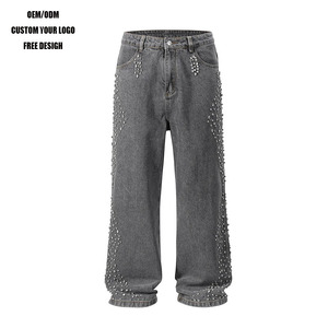 กางเกงทำงานลายพรางทรงแบ็กกี้กางเกงทำงานทรงตรงตัดกลางขากว้างพิมพ์ลายดิจิทัลต้นไม้สำหรับฤดูร้อนออกแบบได้ตามที่ต้องการ - Product Image 5