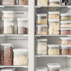 Wholesale Pcs <strong>Sets</strong> <strong>Kitchen</strong> Plastic Food Airtight Storage Container <strong>Boxes</strong> With Lids - Product Image 4