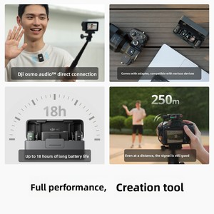 ไมโครโฟนไร้สาย DJI Mic 2 ระดับมืออาชีพ พร้อมระบบตัดเสียงรบกวน สำหรับการถ่ายทอดสดและการสัมภาษณ์เฉพาะทาง - Product Image 6