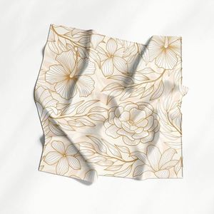 Écharpe en soie élégante pour toutes les saisons, magnifique foulard pour cheveux et cou, accessoire de mode, écharpes en soie pour femmes, vente en gros - Product Image 4