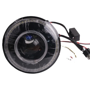 Sanvi 7 Inch Customizable LED Headlight RetroFit Assembly Off-Road Vehicles Fashion for Jeep Harley Davidson 12V - Product Image 1