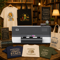 Imprimante DTF A3 Impresora Reading CMYK Encre Blanche Film PET Transfert T-shirt Epson F1080 Machine Personnalisée Studio Novel