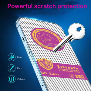 Pellicola Protettiva in Vetro Temperato Premium Antiurto Super Trasparente da 0,3 mm per <span class=keywords><strong>Samsung</strong></span> A16 S24 FE - Product Image 6