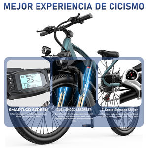 <span class=keywords><strong>Vélo</strong></span> <span class=keywords><strong>Électrique</strong></span> Urbain 26 Pouces 7 Vitesses Moteur Arrière à Assistance au Pédalage Vitesse Max 40km/h <span class=keywords><strong>Batterie</strong></span> Lithium 36V <span class=keywords><strong>Prix</strong></span> Usine Fournisseur OEM - Product Image 2