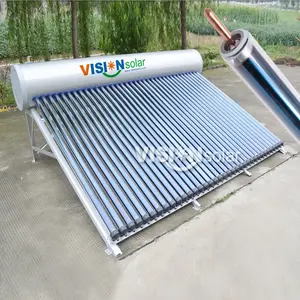 High Efficient Compact Heat Pipe Pressurized Solar Water Heater China