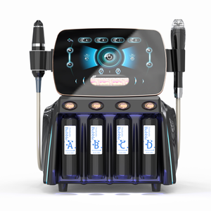 Nouvelle machine de microdermabrasion à l'eau oxygénée à rotation 360°, hydratante pour le visage, 2 en 1, petite bulle, pour usage en <span class=keywords><strong>spa</strong></span> Feishuttle - Product Image 4