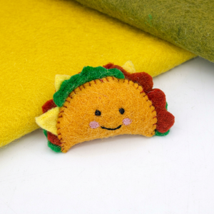 Décoration suspendue en feutre en forme de taco mignon pour Thanksgiving et Friendsgiving, idéale pour les enfants - Vente en gros - Product Image 2