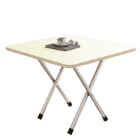 Table d'extérieur pliante en métal et bois, durable, design personnalisé, pour chambre, hôtel, usage commercial et domestique, économique