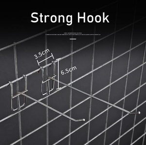 Móc Kim Loại <span class=keywords><strong>Slatwall</strong></span> Sản Phẩm Trưng Bày Dây Đơn Móc <span class=keywords><strong>Slatwall</strong></span> Đường Kính <span class=keywords><strong>Slatwall</strong></span> - Product Image 5