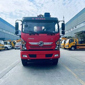 Camion grue Dongfeng 4*2 personnalisé avec grue à flèche droite 10t et grue à flèche articulée - Product Image 4
