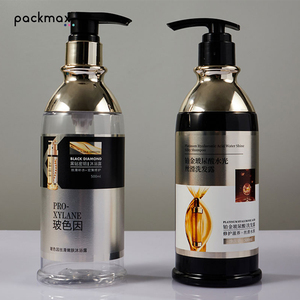 Ensemble shampoing et après-shampoing PET 500 ml avec manchon de transport – Bouteille de soin capillaire au gingembre, emballage haut de gamme personnalisé - Product Image 4