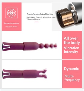 Vibrateur en silicone rechargeable à 10 vitesses, masseur vaginal et <span class=keywords><strong>collier</strong></span> sex-toy pour femmes - Product Image 3