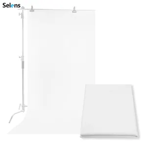 Selens 1 Yard x 67 Inch 1x1.7m Diffusion Fabric Nylon Silk White Seamless Light Modifier for Photography Lighting Softbox