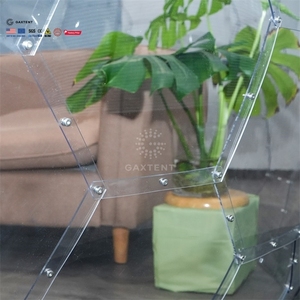 Domo Geodésico Igloo para Fiestas, Luces Navideñas, Carpas <span class=keywords><strong>de</strong></span> Glamping <span class=keywords><strong>de</strong></span> Lujo Transparentes para Jardín - Product Image 6