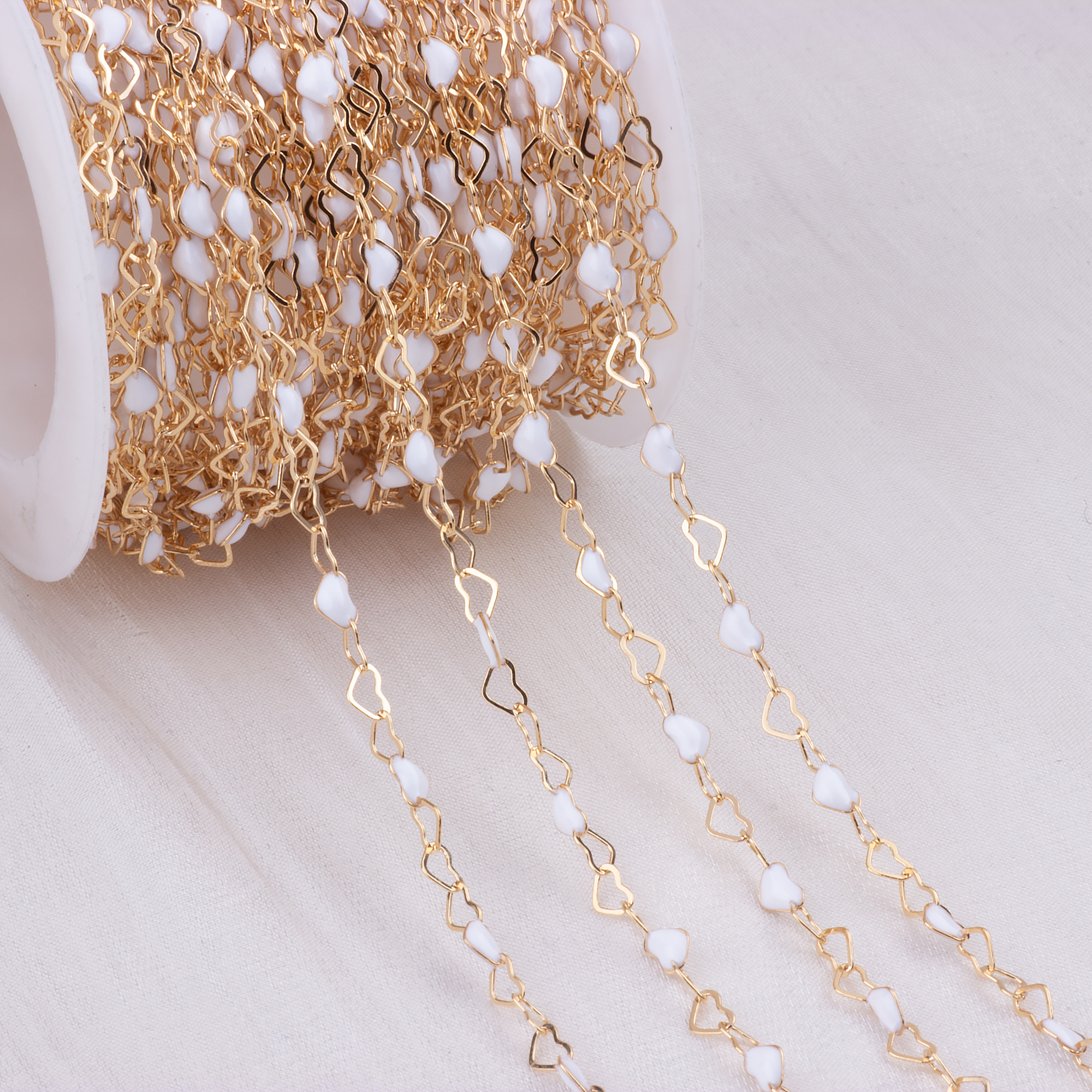 Or 14 carats rempli de blanc