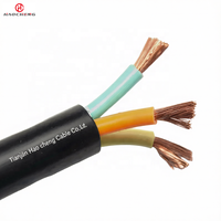 Kabel Tembaga Fleksibel Tugas Berat YC Berlapis Karet 450/750V Tahan Cuaca Inti Tahan Api