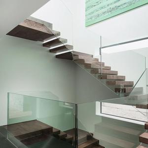 Balkon Glazen Hek Klem Hotel Appartement Villa Glazen Balustrade Leuning Aluminium <span class=keywords><strong>U</strong></span> Kanaal Frameloze Glazen Leuning Accessoires - Product Image 5