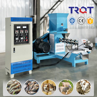 Machine à granulés d'aliments pour poissons flottants à haute efficacité TRQT 2026, extrudeuse de granulés d'aliments coulants, pelletiseur d'aliments pour animaux