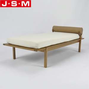 ม้านั่งมีเบาะนั่งทำจากไม้สำหรับคาเฟ่สวนสวนกลางแจ้งในโรงแรม - Product Image 3